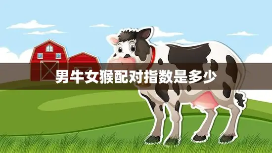 男牛女猴配对指数是多少(看看他们的爱情运势如何)