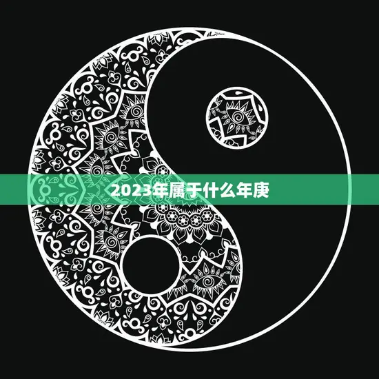 2023年属于什么年庚(解读2023年是哪个生肖)