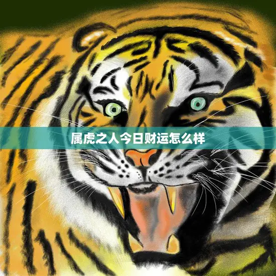 属虎之人今日财运怎么样(财运亨通财源滚滚来)