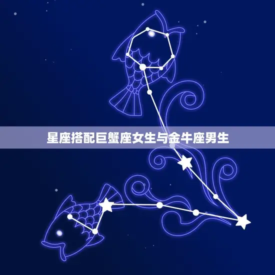 巨蟹座女生配对星座男(星座搭配大介绍)