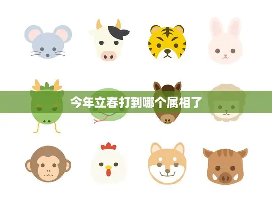 今年立春打到哪个属相了(2023年立春十二生肖谁是幸运儿)
