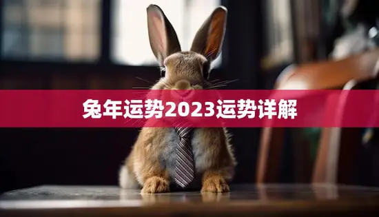 兔年运势2023运势详解(你的未来如何)
