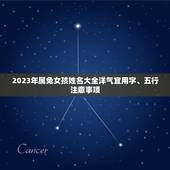 2023年属兔女孩姓名大全洋气宜用字、五行注意事项