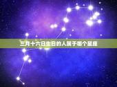 三月十六生日是什么星座(介绍你的星座特点)