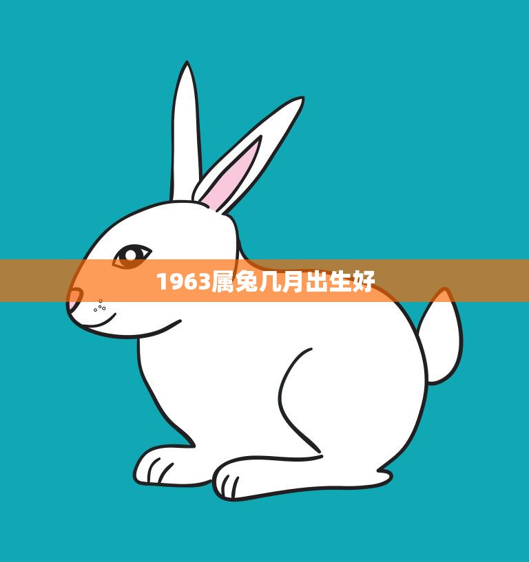 1963属兔几月出生好(如何选择最佳出生月份)