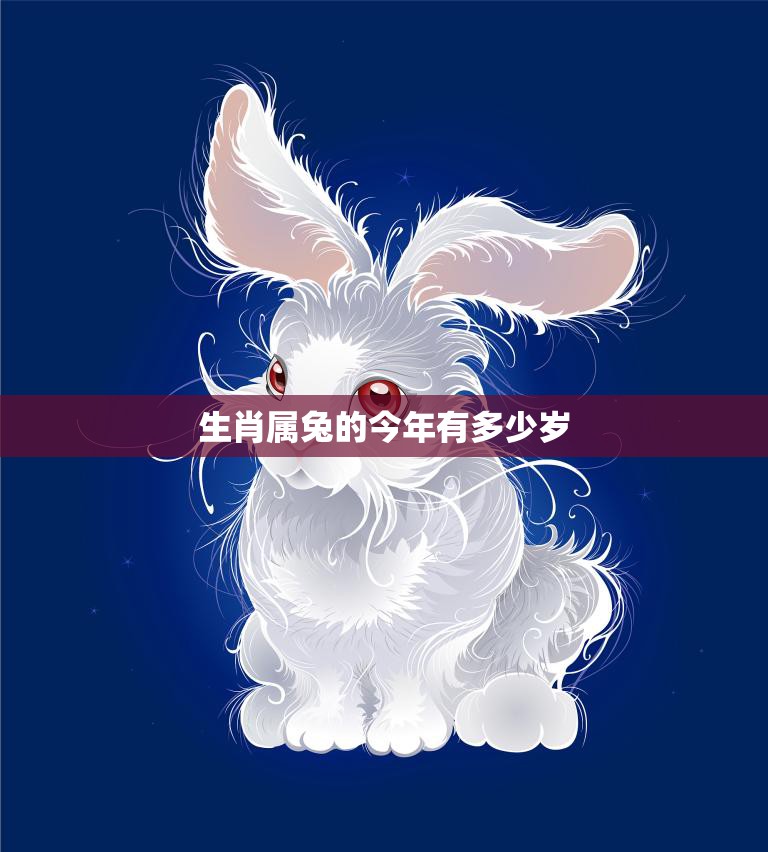 生肖属兔的今年有多少岁(2023年属兔人的年龄计算方法)