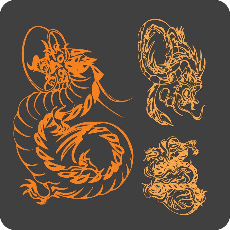 属龙人今日运势财运水墨(财运亨通水墨画中得意)