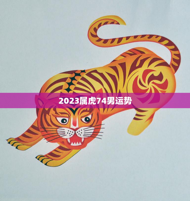 2023属虎74男运势(未来三年运势展望)